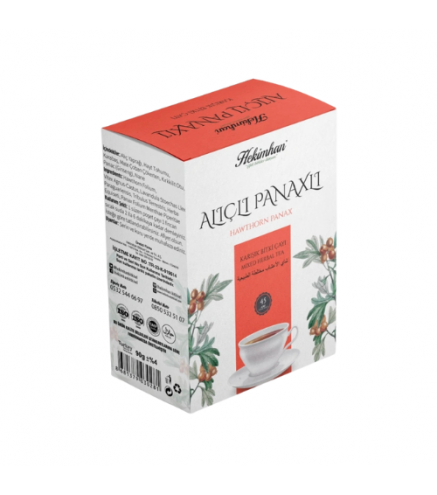 HEKİMHAN BİTKİSEK ALIÇLI KARIŞIK ÇAY Hawthorn Panax herbal tea 45 tea bags, 90g