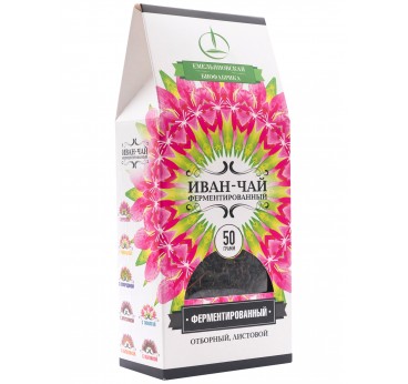 Biofabrika Ivan-tēja (ugunspuķe) fermentētas lapas, 50 g