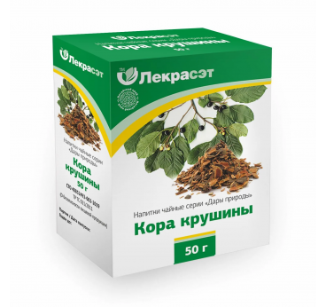 Кора крушины 50 гр Лекрасэт