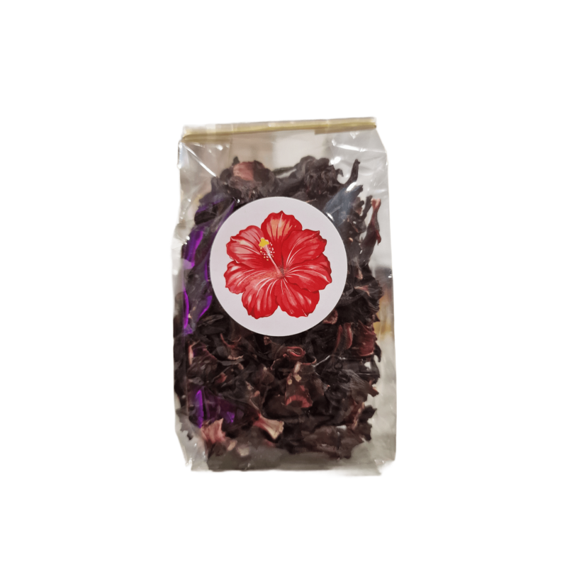 Hibisks - Karkade Sarkanā tēja, 50 g Hibisks - Karkade Sarkanā tēja, 50 g