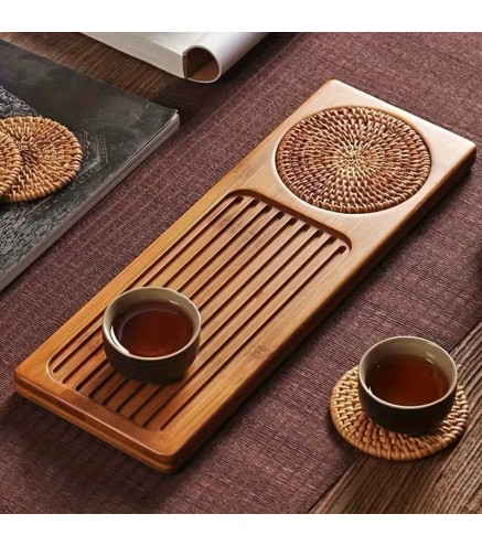 Natural bamboo Tea serving tray