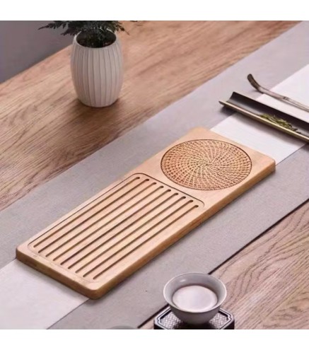 Natural bamboo Tea serving tray