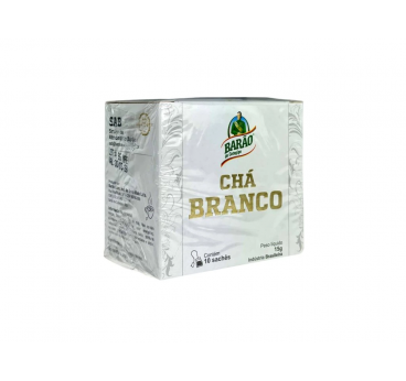 Barao Cha Branco Baltā tēja, 10 tējas maisiņi, 15 g