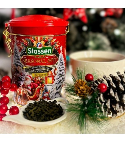 Stassen Seasonal Gift tin Earl Grey tea - Black Tea with Bergamot 300g
