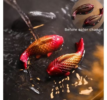 Tea Pet - 2 color-changing fish