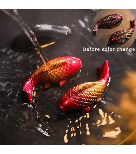 Tea Pet - 2 color-changing fish
