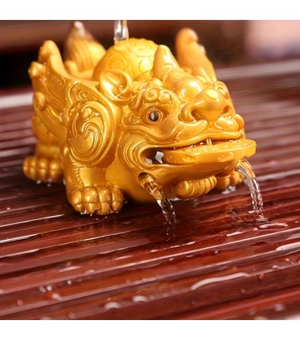 Чайный питомец меняющий цвет - денежная жаба