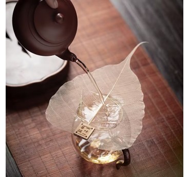 Bodhi Leaf Tea Filter - Natural Wheat Straw Tea Filter