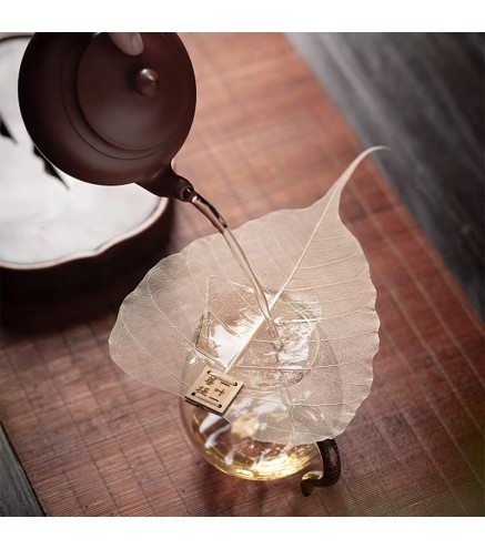 Bodhi Leaf Tea Filter - Natural Wheat Straw Tea Filter