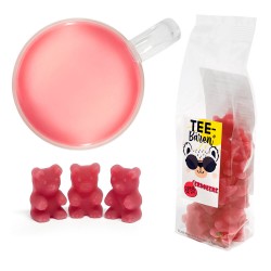 Fruit Tea Bears - Himbeer - Raspberry-Vanilla, 125 g
