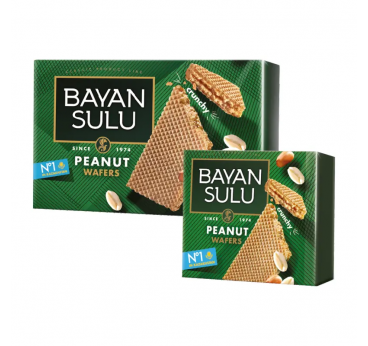 Peanut wafers with filling Bayan Sulu Peanut, 105g