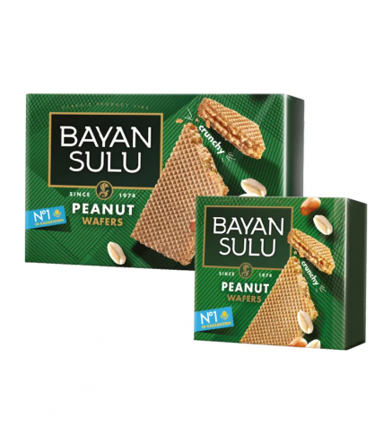 Zemesriekstu vafeles ar Bayan Sulu pildījumu, 105g