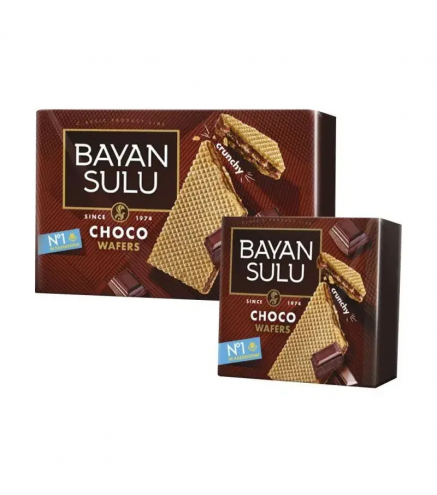 Chocolate wafers Bayan Sulu Choco, 105g