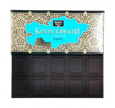 Шоколад "Bayan Sulu" "Казахстанский Dark" 82% 100 г