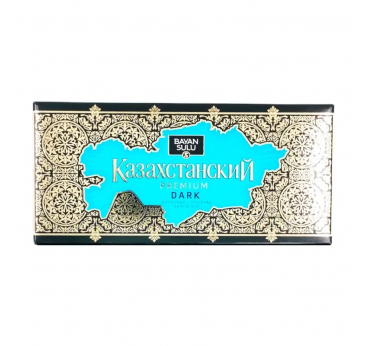 Chocolate "Bayan Sulu" "Kazakhstan Dark" 82% 100 g