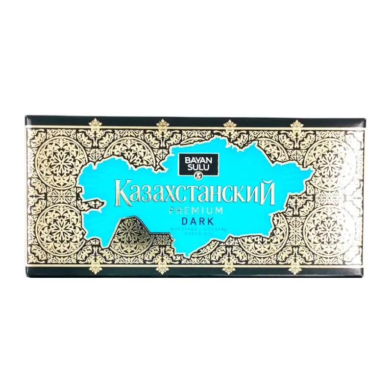 Šokolāde "Bayan Sulu" "Kazahstāna Dark" 82% 100 g