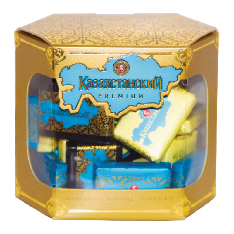 "BAYAN SULU" "Kazakhstan" Assorted Chocolates in a Gift Box, 180g
