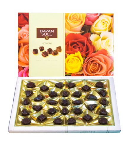 Assorted Chocolates "BAYAN SULU" in a Gift Box, 320g