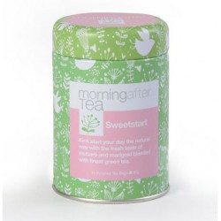 Vintage Teas SWEET START Pyramid зеленый чай с ревнем в шелковом пакетике 10 пирамидок