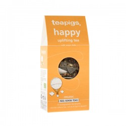 Teapigs Organic Happy Uplifting green tea with lemon balm pyramid 15 pcs