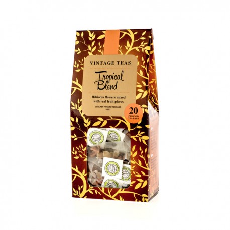 Vintage Teas Tropical blend pyramid bag tea 20pcs 100g