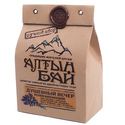 Altyn Bai tea drink from wild herbs SOULFUL EVENING soothing 100g
