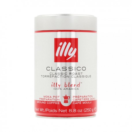 Ground coffee Illy Moka 250g