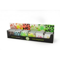 Vintage Teas Display Carton- 90 envelops of mixed products in teabags