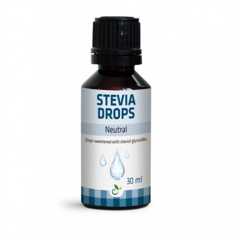 Stevia drops neutral taste 30 ml