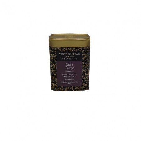 Vintage Teas Earl Grey заварной черный чай 125г метал.банка