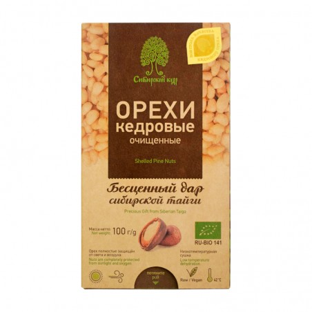 Ядро кедрового ореха 100 г Сибирский кедр