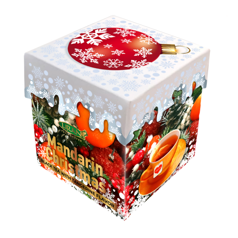 Liran Mandarin Christmas berama melna tēja ar mandarīnu garšu 40g
