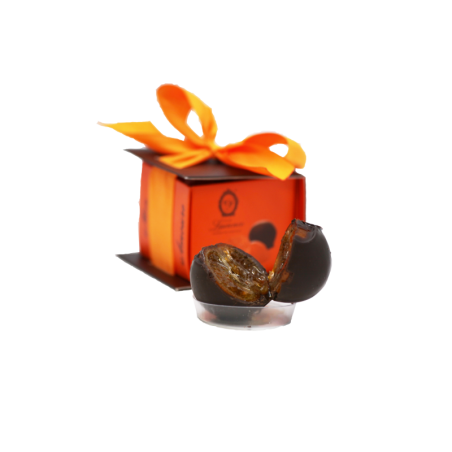 Mon Amore Whole tangerine in dark chocolate, 44g