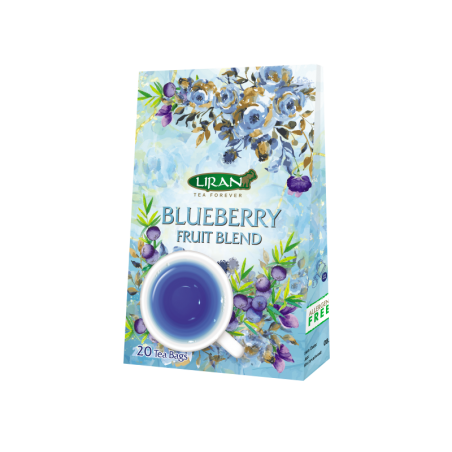 Liran Blueberry Fruit Blend Thai Blue Tea 20x2g (40g)