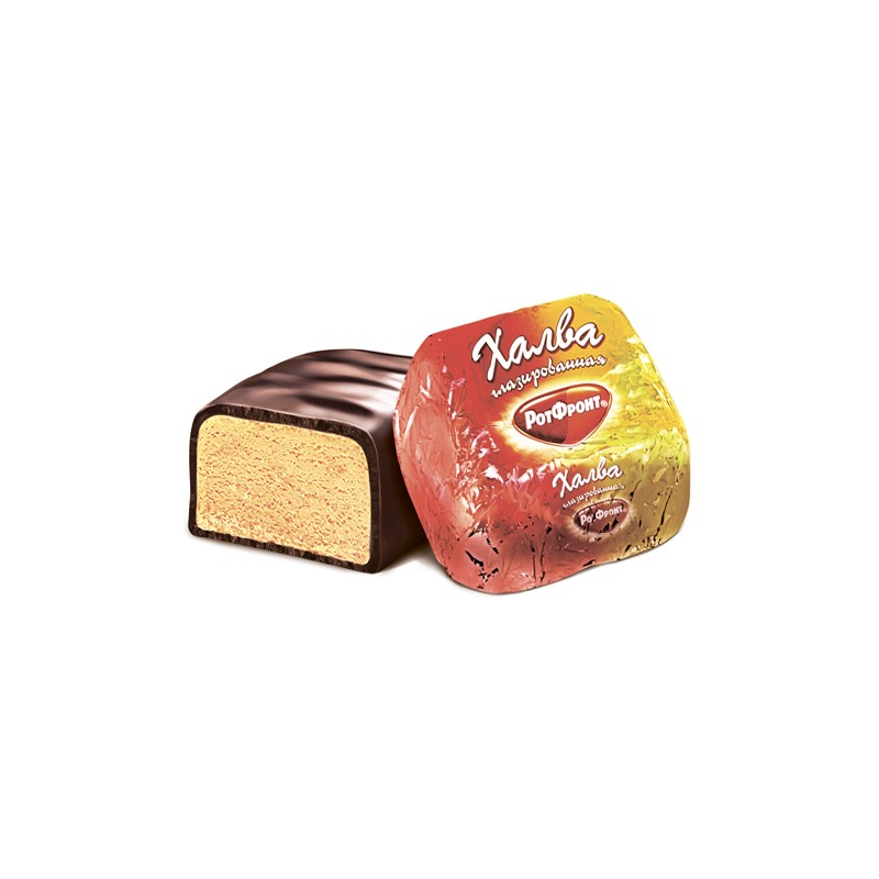 Candies halva in chocolate glaze 370g