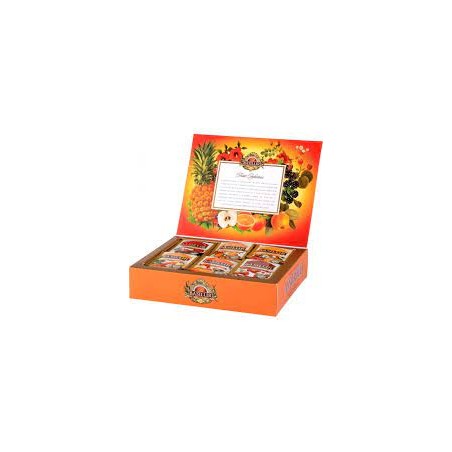 Fruit Infusions tea assorted gift box 60 pcs 108g Basilur no caffeine