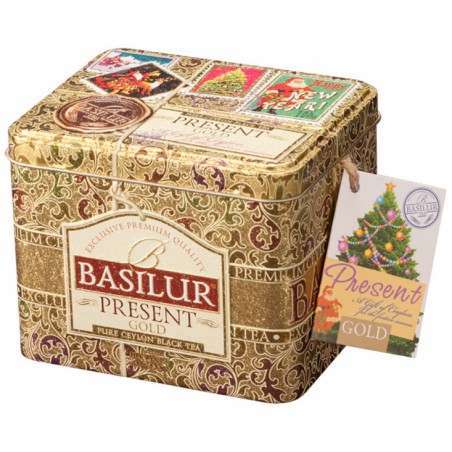 BASILUR Present GOLD черный чай 100g