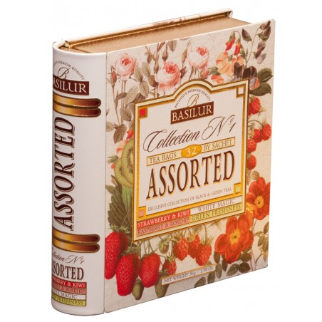 TEA BOOK COLLECTION No.1 Assorted 56g BASILUR
