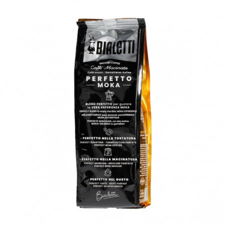 Ароматизированный молотый кофе Bialetti Perfetto Moka ванильный 250g
