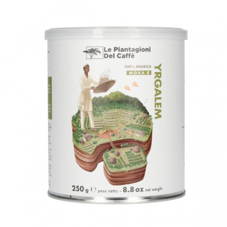 Ground coffee Le Piantagioni del Caffe Yrgalem Ethiopia 250g