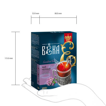 Krasnodar Black tea with thyme and oregano 100g