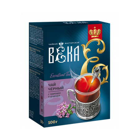 Krasnodar Black tea with thyme and oregano 100g