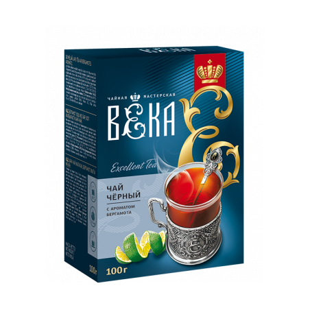 Krasnodar melnā tēja ar bergamotes aromātu 100g