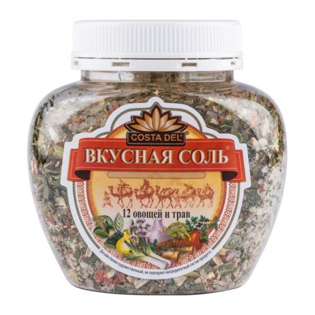 Delicious Salt Costa Del 12 Vegetables and Herbs 400g