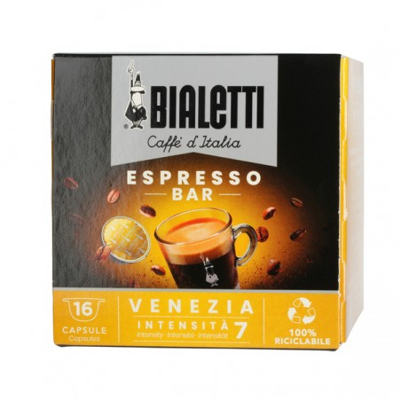 Bialetti - Venezia - 16 kafijas kapsulas Nespresso