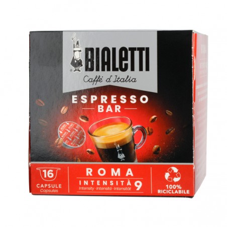 Bialetti - Roma - 16 kafijas kapsulas Nespresso