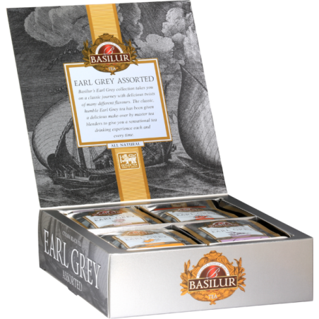 Black tea EARL GREY ASSORTED (40Ex2g) Basilur