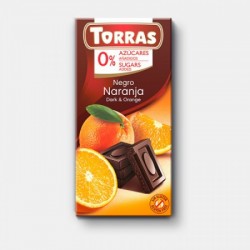 Dark chocolate with orange,...