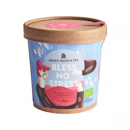 Brown House & Tea - Bless No Stress - Berama tēja 50g bio