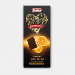Dark chocolate with orange,...
